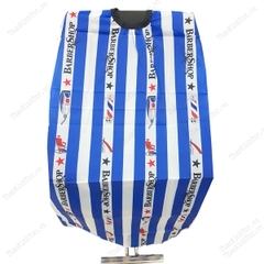 Áo choàng BB4 cổ thun dài 150cm