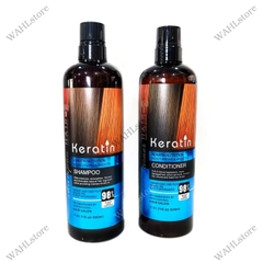 Bộ Dầu Gội Xả Keratin Siêu Thơm Giữ Màu Phục Hồi Tóc Chính Hãng