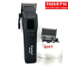 Tông Đơ Lưỡi Đơn Cắt Tóc Từ Tính Kemei KM-2796 Chuyên hớt lược, đi khung
