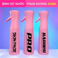 Bình xịt nước barber áp suất N3 Pink phun sương nano