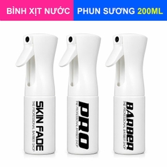 Bình Xịt Áp Suất barber Mini White N2 200ML