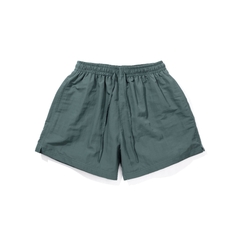 STEEL BLUE SHORTS PARACHUTE PABRIC