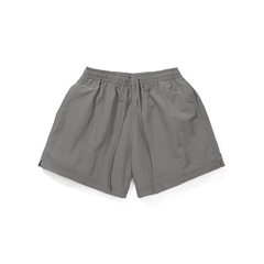 SILVER GRAY SHORTS PARACHUTE PABRIC
