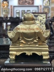TƯỢNG THẦN TÀI ĐỒNG VÀNG CATTUT CAO 60CM