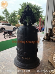 CHUÔNG ĐỒNG 100KG XI ĐEN GIẢ CỔ