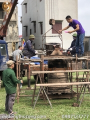 LỄ ĐÚC CHUÔNG 500KG TẠI ĐÔNG ANH HÀ NỘI