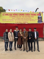 CHUÔNG ĐỒNG 1200KG TẠI CHÙA THẮNG SƠN PHÚ THỌ