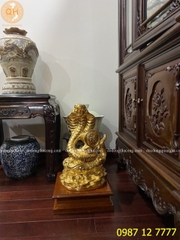 TƯỢNG RẮN CHỮ PHÚC THẾP VÀNG 9999