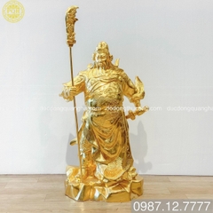 TƯỢNG QUAN CÔNG THẾP VÀNG 9999