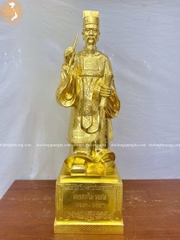 TƯỢNG NGUYỄN TRÃI CAO 80CM DÁT VÀNG 9999