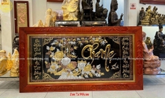 TRANH CHA MẸ BẰNG ĐỒNG