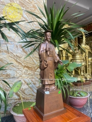 TƯỢNG LÝ THÁI TỔ ĐỒNG ĐỎ CAO 70CM