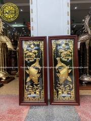 TRANH CÁ CHÉP DÁT VÀNG 9999