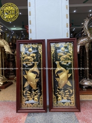 TRANH CÁ CHÉP DÁT VÀNG 9999