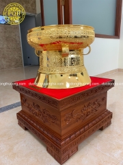 QUẢ TRỐNG 50CM MẠ VÀNG