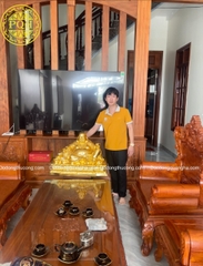 TƯỢNG DI LẶC THIẾP VÀNG 9999