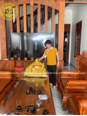TƯỢNG DI LẶC THIẾP VÀNG 9999