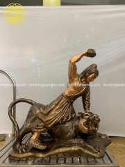 TƯỢNG VÕ TÒNG ĐÁNH HỔ CAO 81CM