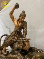 TƯỢNG VÕ TÒNG ĐÁNH HỔ CAO 81CM