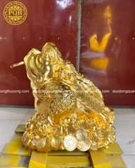 TƯỢNG CÓC THIỀM THỪ THẾP VÀNG 9999