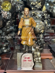 TƯỢNG LÊ LỢI ĐỒNG ĐỎ CAO 70CM