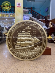 TRANH PHÙ ĐIÊU THUYỀN ĐƯỜNG KÍNH 1M