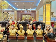 TƯỢNG TRUYỀN THẦN DÁT VÀNG 9999