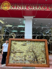 TRANH BÁCH HẠC QUẦN TÙNG