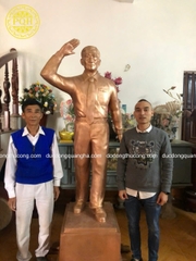 TƯỢNG TRUYỀN THẦN ĐỨNG ĐỒNG ĐỎ