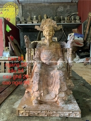TƯỢNG CỤ TỔ DÒNG HỌ NGUYỄN PHÚ ( NGHI LỘC - NGHỆ AN) DÁT VÀNG 9999