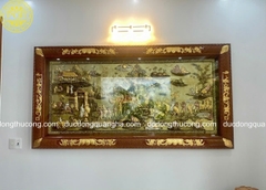 TRANH VINH QUY BÁI TỔ 2M3 THẾP VÀNG 9999