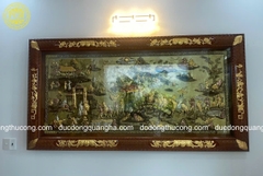 TRANH VINH QUY BÁI TỔ 2M3 THẾP VÀNG 9999