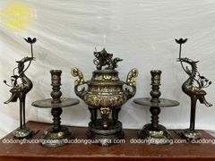 BỘ ĐỈNH NGŨ SỰ 50 KHẢM TAM KHÍ VÀ DÁT ĐIỂM VÀNG