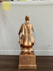 TƯỢNG TRẦN HƯNG ĐẠO CAO 60CM ĐỒNG ĐỎ