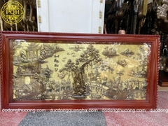TRANH VINH QUY BÁI TỔ 1m55 màu giả cổ