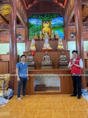 Tượng Tam Tổ Trúc Lâm LH:0987127777