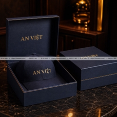 In Hộp Đựng Mũ Nón - Tôn Sản Phẩm, In Logo Shop Thời Trang