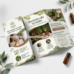 In Flyer Spa, Thẩm Mỹ, Nail - Thiết Kế Sang Trọng, In Cao Cấp Tại Hà Nội