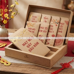 In Bao Lì Xì Giấy Kraft Giá Rẻ Thiết Kế Mẫu Độc Đáo Đẹp