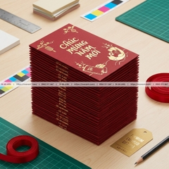In Bao Lì Xì Tết Giá Rẻ Thiết Kế Độc Quyền Tại Xưởng In