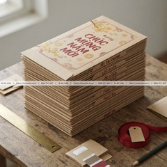 In Bao Lì Xì Giấy Kraft Giá Rẻ Thiết Kế Mẫu Độc Đáo Đẹp