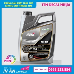 Bảng Giá In Tem Nhãn Mác