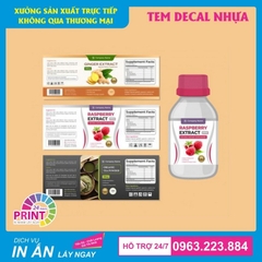 Bảng Giá In Tem Nhãn Mác