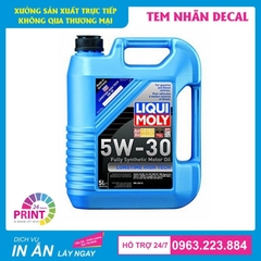 Bảng Giá In Tem Nhãn Mác