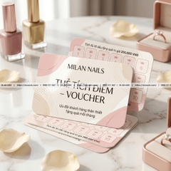 Gói In  Ấn Trọn Bộ Voucher – Thẻ Tích Điểm – Gift Card