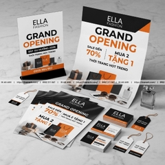 Gói In Trọn Bộ Khai Trương - Tờ Rơi + Standee + Name Card + Banner