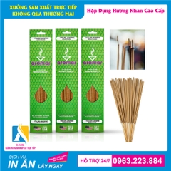 In hộp đựng nhang trầm giá rẻ - Nhận in số lượng ít tại Hà Nội