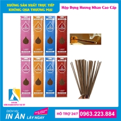 In hộp đựng nhang trầm giá rẻ - Nhận in số lượng ít tại Hà Nội