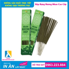 In hộp đựng nhang trầm giá rẻ - Nhận in số lượng ít tại Hà Nội