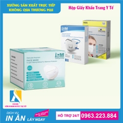In hộp khẩu trang y tế chất lượng, GIÁ RẺ - Báo giá